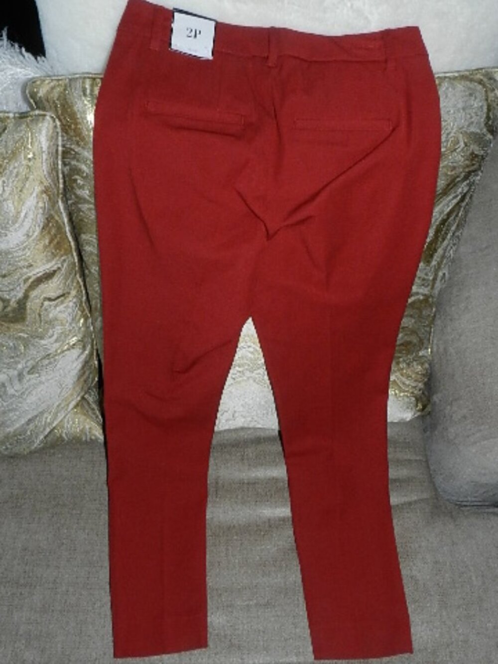 NWT White House Black Market Bi Stretch The Slim Pants Size 2P Auburne - Picture 4 of 16